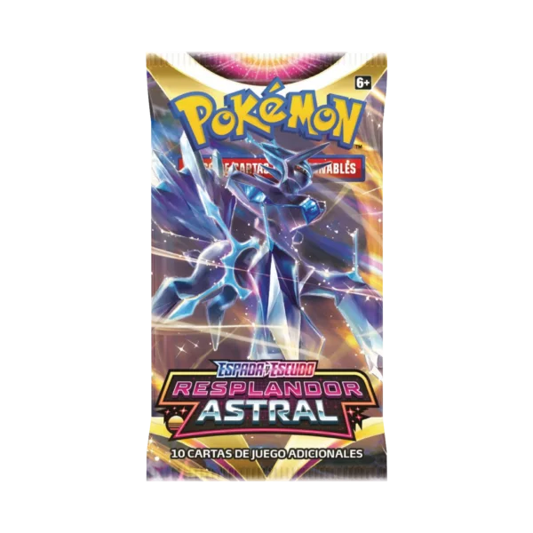 POKEMON TCG: POKÉMON TCG: SWORD & SHIELD 10 “RESPLANDOR ASTRAL” – SOBRE (ESPAÑOL).