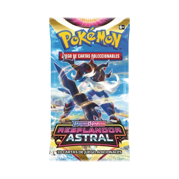 POKEMON TCG: POKÉMON TCG: SWORD & SHIELD 10 “RESPLANDOR ASTRAL” – SOBRE (ESPAÑOL).