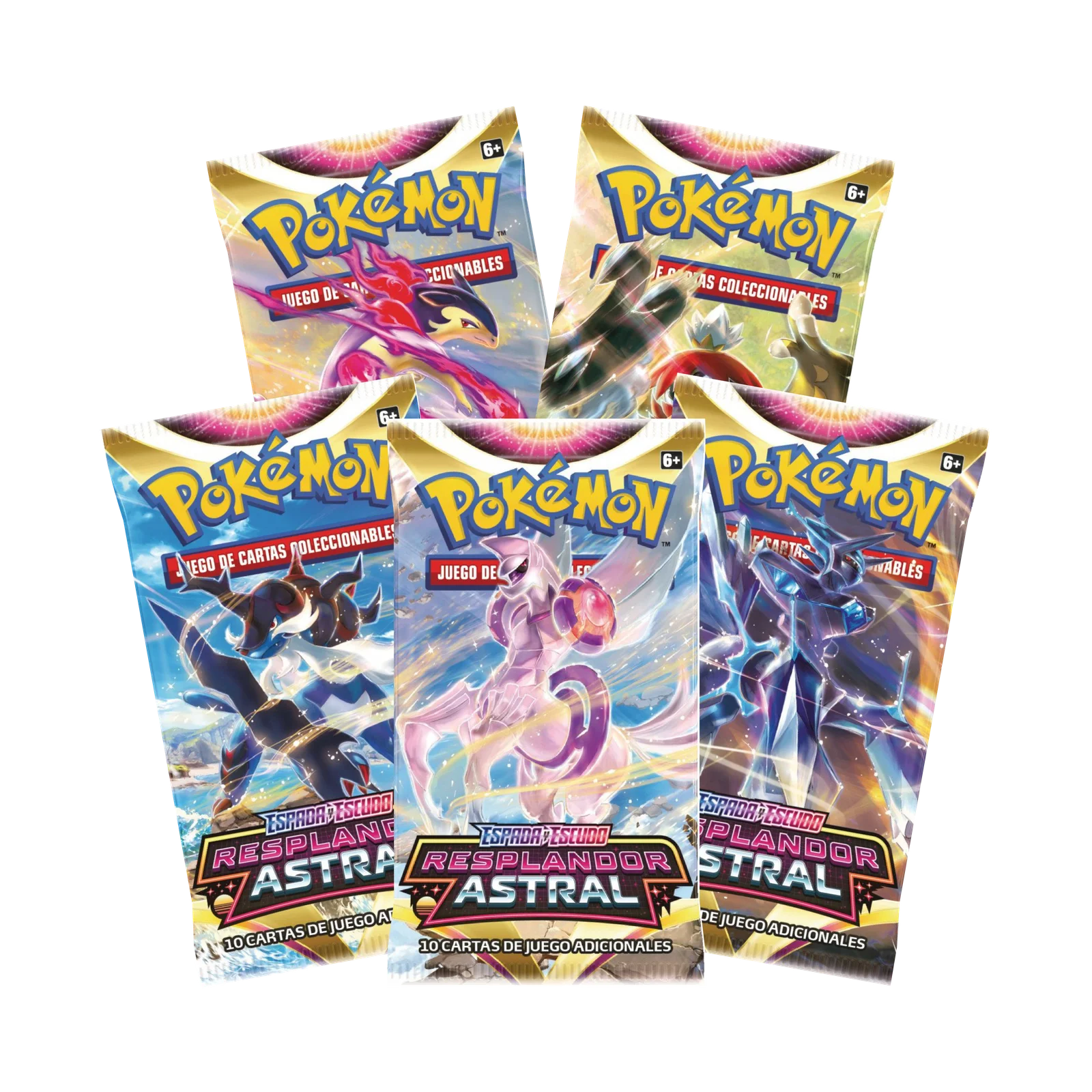 POKEMON TCG: POKÉMON TCG: SWORD & SHIELD 10 “RESPLANDOR ASTRAL” – SOBRE (ESPAÑOL).