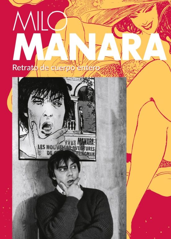 MILO MANARA RETRATO DE CUERPO ENTERO.