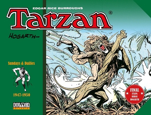 [9788410390140] TARZAN SUNDAY PAGES DE BURNE HOGARTH # 07 TIRAS DIARIAS DE 1947 A 1950