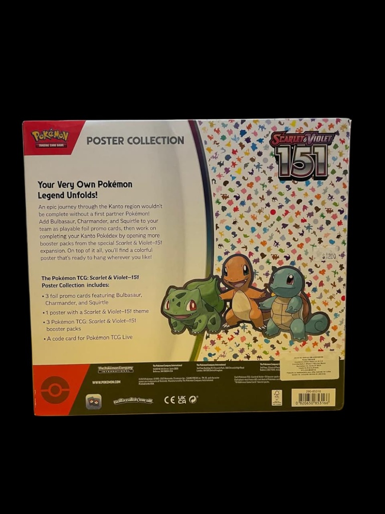 151 POSTER COLLECTION BOX