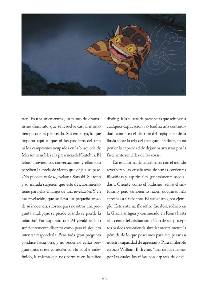 EN BUSCA DE TOTORO: APUNTES DE UN PASEO POR EL BOSQUE