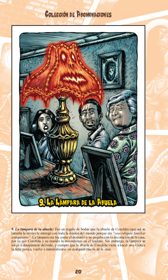 COLECCIÓN DE ABOMINACIONES. MONSTRUOSIDADES ILUSTRADAS.