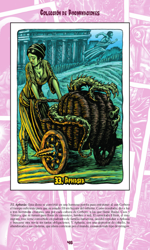 COLECCIÓN DE ABOMINACIONES. MONSTRUOSIDADES ILUSTRADAS.