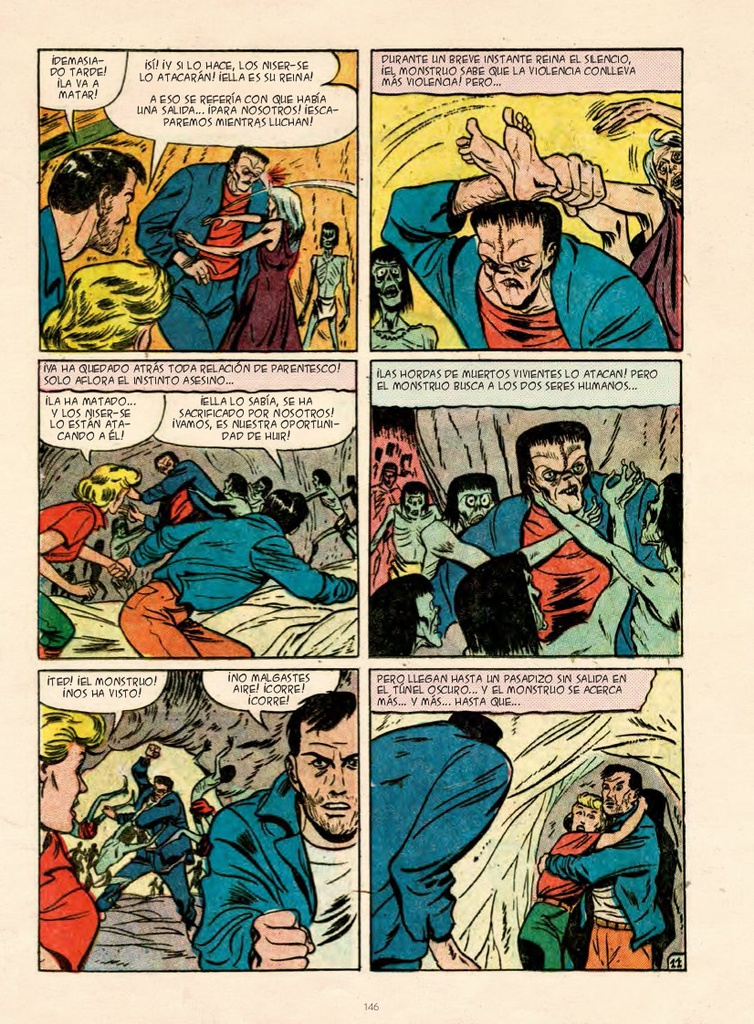 BIBLIOTECA DE COMICS DE TERROR DE LOS AÑOS 50 VOL.02: FRANKENSTEIN