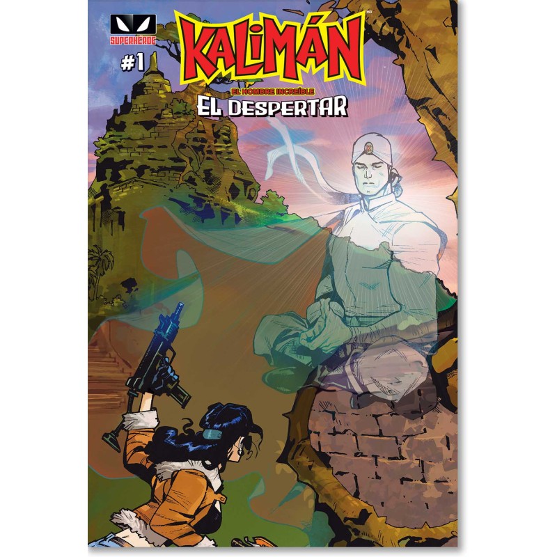 KALIMÁN EL HOMBRE INCREÍBLE: EL DESPERTAR 1 (Portada variante B)