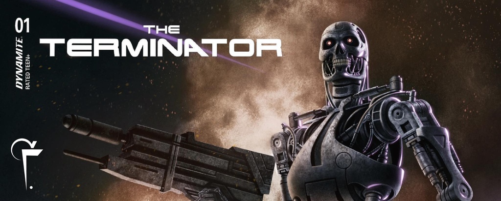 THE TERMINATOR 1 TWO PACK PORTADAS VARIANTES DE LEONEL FELIX.