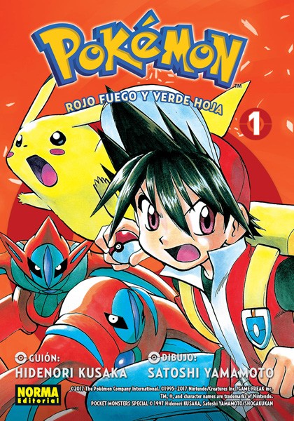 POKEMON 13 ROJO FUEGO Y VERDE HOJA VOL.01