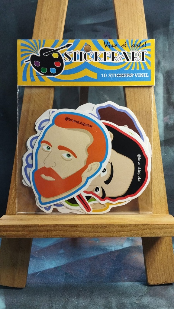 COLECCIÓN DE STICKERS STICKERART - INTERNACIONAL.