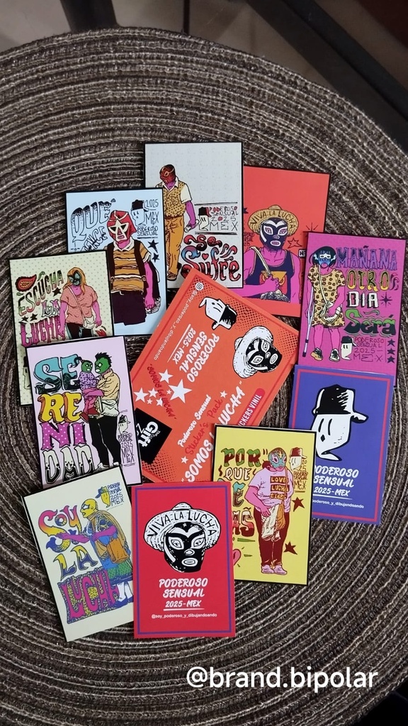 PACK STICKERS COLECCIÓN SOMOS LA LUCHA