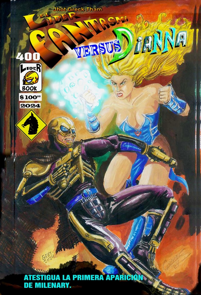 JHOT GRECK THAM EL LIDER FANTASMA V.S. DIANNA 