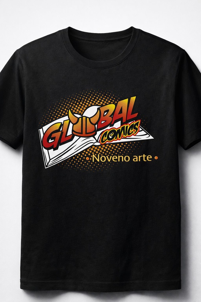 PLAYERA GLOBAL CÓMICS