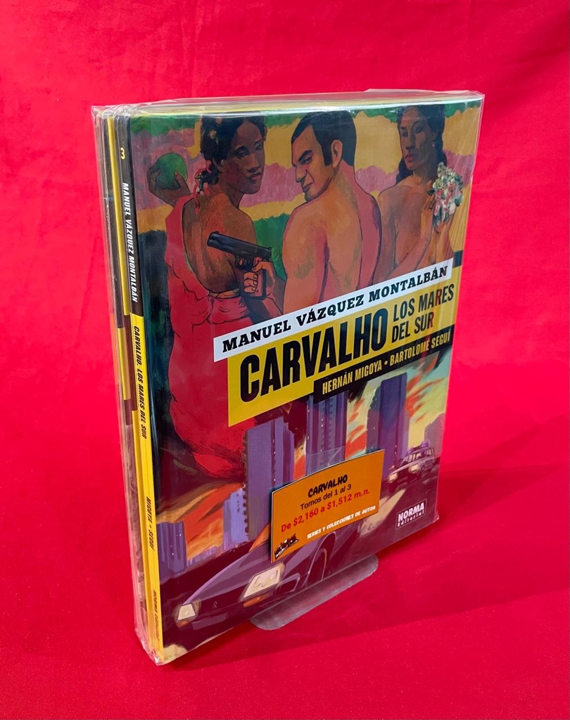 COLECCIÓN "CARVALHO" DEL 1 AL 3