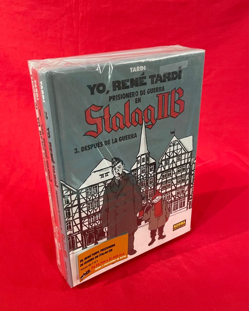 COLECCIÓN "YO, RENÉ TARDI: PRISIONERO DE GUERRA EN STALAG IIB" VOL.01, 02 Y 03