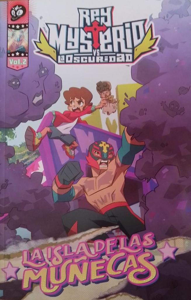 REY MYSTERIO V.S. LA OSCURIDAD VOL. 2. LA ISLA DE LAS MUÑECAS.