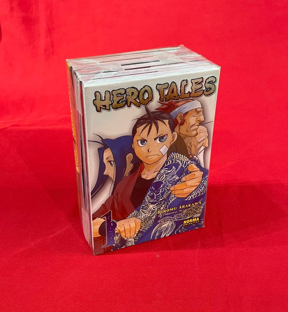 COLECCIÓN "HERO TALES" VOL.01 AL 05 