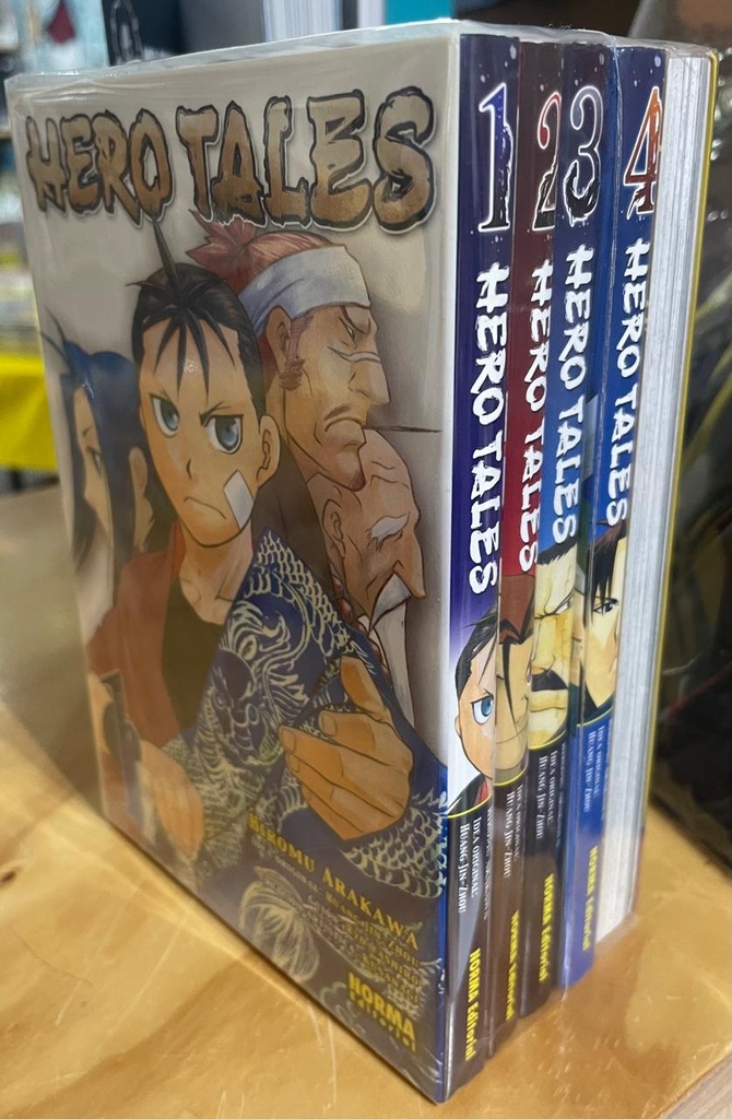 COLECCIÓN "HERO TALES" VOL.01 AL 05 