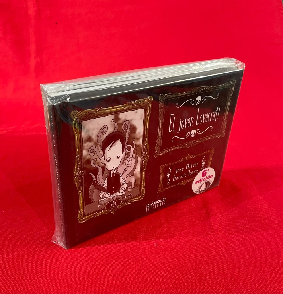COLECCIÓN "EL JOVEN LOVECRAFT" VOL.01 al 04