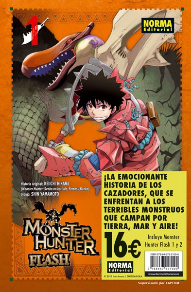 PACK MONSTER HUNTER FLASH!
