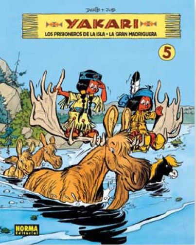YAKARI V. 05: PRISIONEROS DE LA ISLA, LA GRAN MADRIGUERA