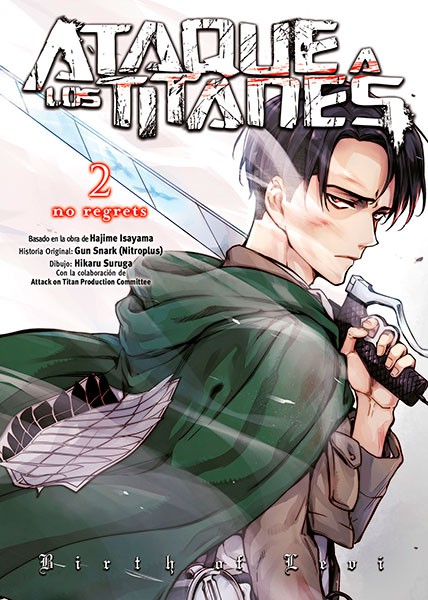 ATAQUE A LOS TITANES: NO REGRETS VOL.02 (COLOR)