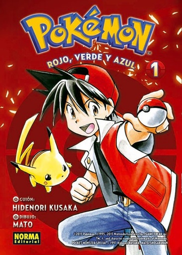 [9788467921120] POKÉMON ROJO, VERDE Y AZUL 1 VOL.01