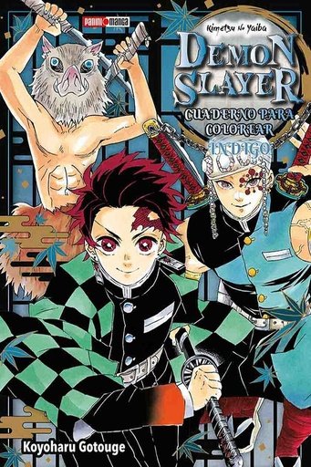 [7503036808921] DEMON SLAYER : LIBRO PARA COLOREAR INDIGO