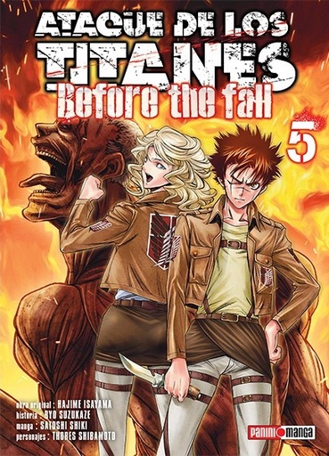[9786075283104] ATAQUE DE LOS TITANES BEFORE THE FALL VOL. 05