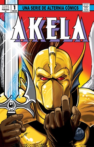 [7506129403544] ALTERNIA AKELA . LOBO DEL DESIERTO # 1  ONE SHOT PORTADA H HOMENAJE WOLVERINE 1 1982