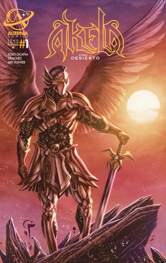 [7506129403646] ALTERNIA AKELA . LOBO DEL DESIERTO # 1  ONE SHOT PORTADA DC FELIX LEONEL COLOR.