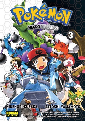 [9788467922059] POKÉMON 28 NEGRO Y BLANCO VOL.03