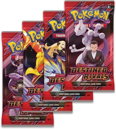 [196214123175] POKEMON JUEGO DE CARTAS COLECCIONABLES - SCARLET & VIOLET 10 - DESTINED RIVALS BOOSTER.