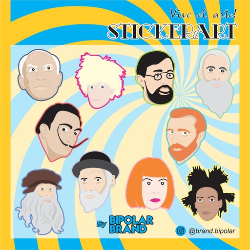 [9788417294303] PACK STICKERS COLECCIÓN ARTE DEL MUNDO