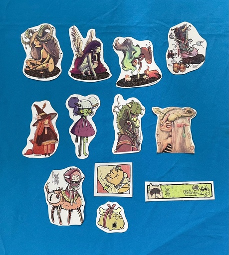 [215653131565] DULCE DE RATA, SET DE STICKERS