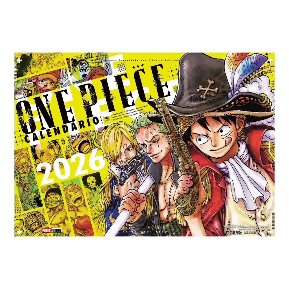 [7503057270318] ONE PIECE CALENDARIO DE PARED 2026