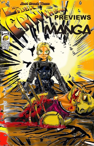 [750258741638] JHOT GRECK THAM EL LIDER FANTASMA PREVIEWS MANGA PACK 1 AL 4