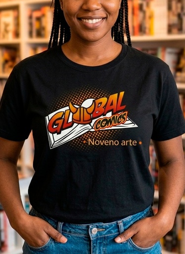 [1215416541556] PLAYERA GLOBAL CÓMICS