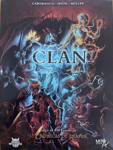 [9786310069555] CLAN JUEGO DE ROL BASADO EN LAS CRÓNICAS DE REAPER