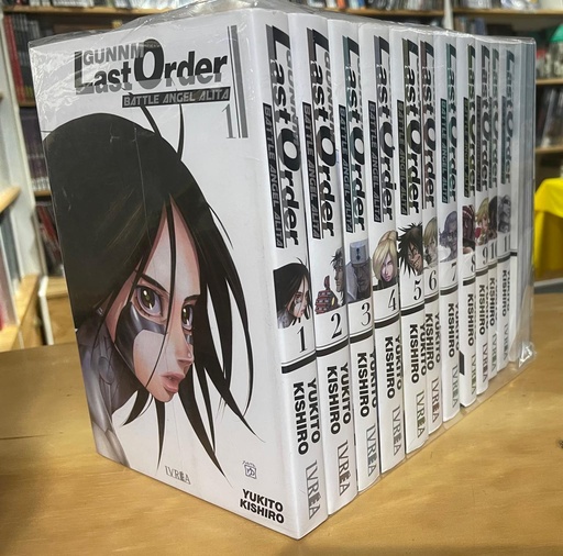 [651616165165] COLECCIÓN "GUNNM: LAST ORDER" BATTLE ANGEL ALITA VOLS. 01 AL 12