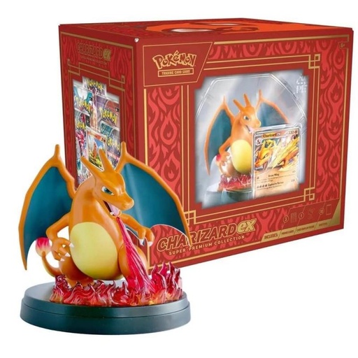 [820650505263] POKEMON TCG: POKÉMON TCG CHARIZARD EX SUPER PREMIUM COLLECTION (ESP).