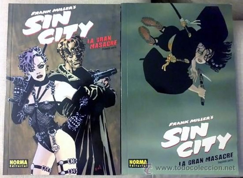 [9788498143539] SIN CITY - LA GRAN MASACRE PACK PARTES 1 Y 2
